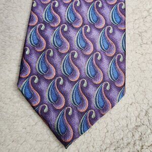 Nordstorm Purple Paisley Neck Tie